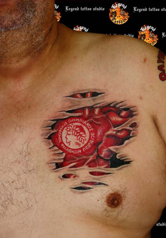 olympiakos fc tattoo, torn skin tattoo, team tattoo, thrilos tattoo, tattoo, tattoos,colour tattoo, color tattoo,ταττοο, τατουαζ, ταττοο πειραιας, ταττοο κερατσινι, tattoo peiraias, tattoo keratsini.